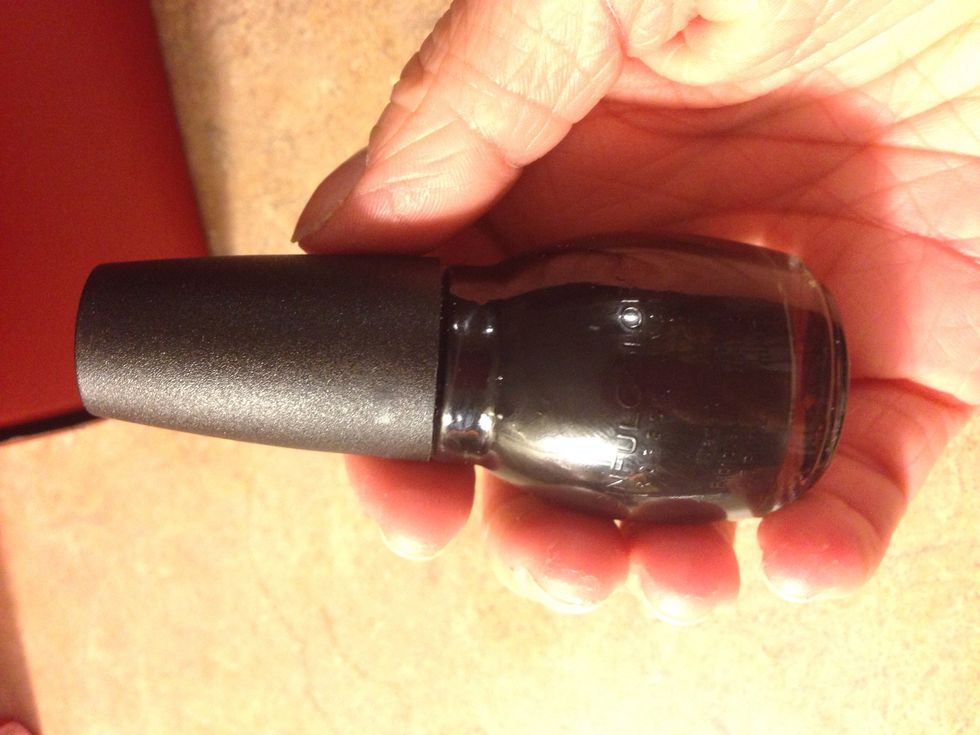 take a black polish