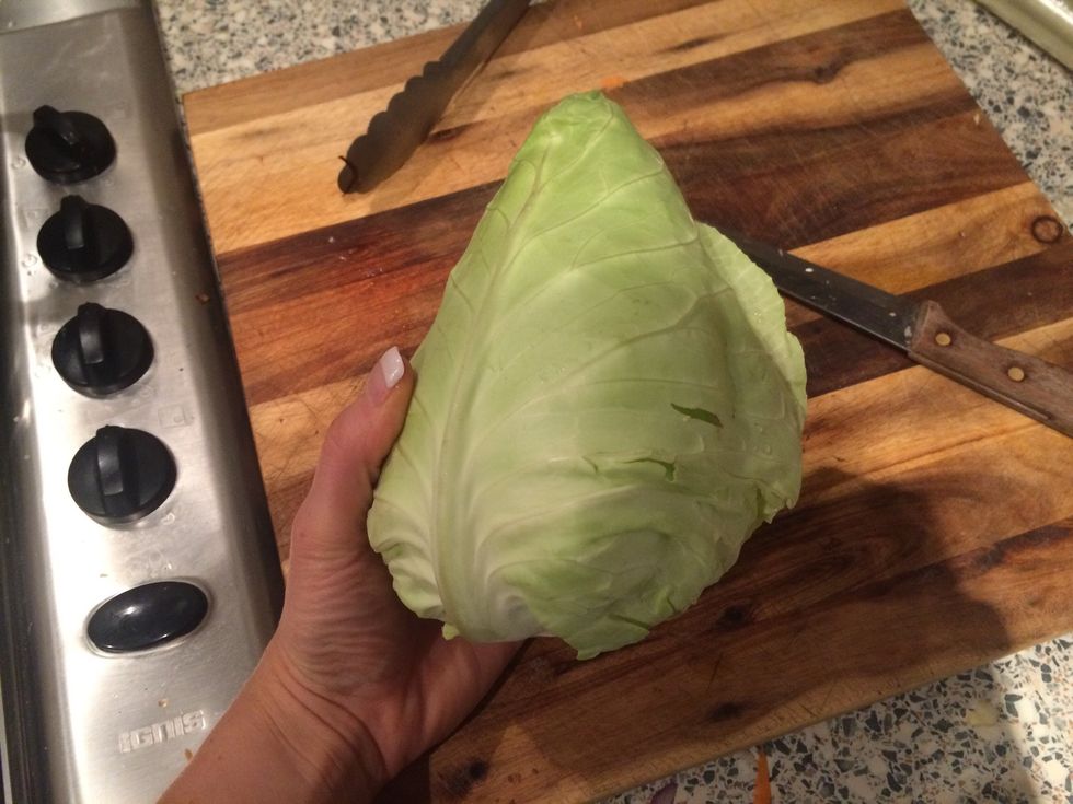 Take a cabbage