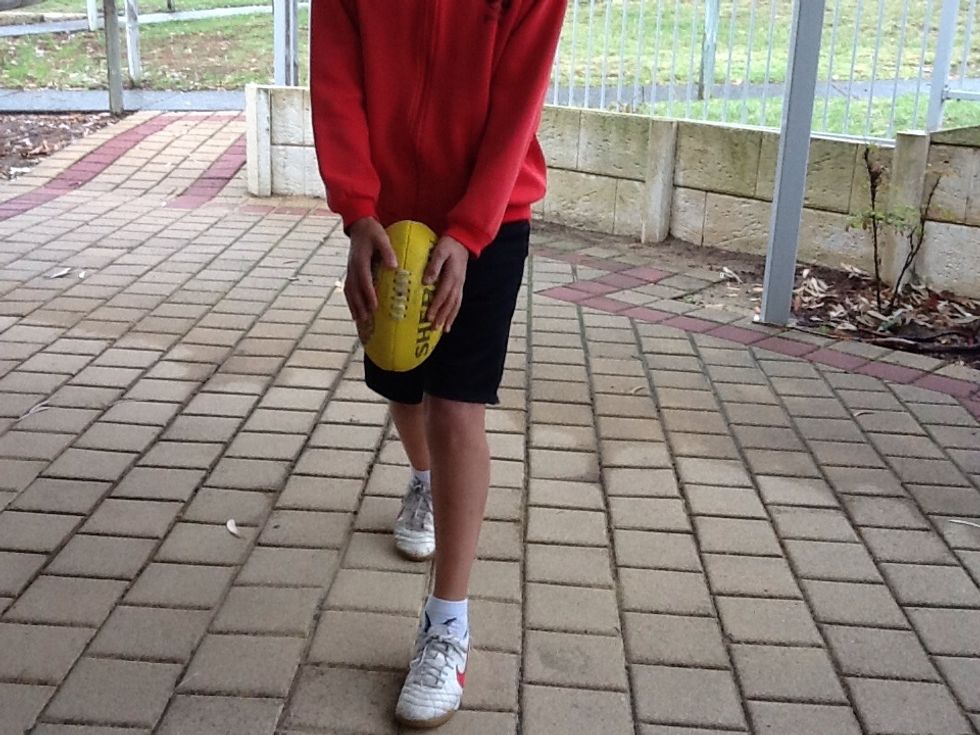 Take a couple of steps.