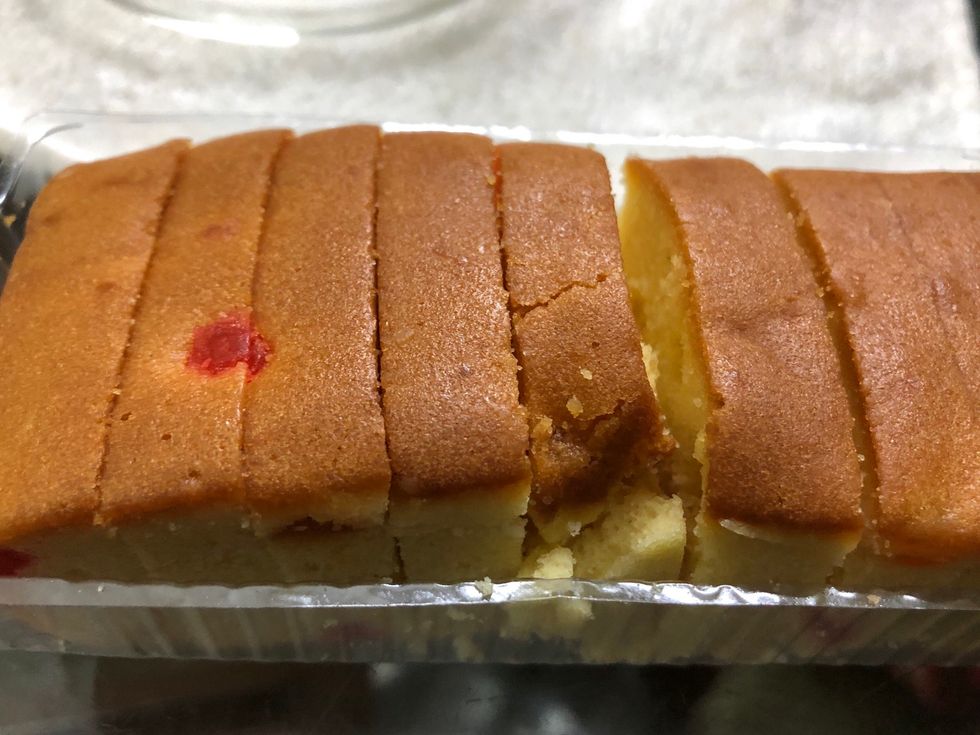 Take a fruit cake \ud83c\udf70
