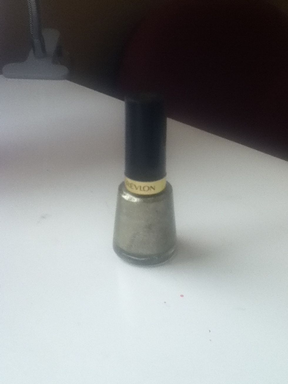 Take a gold or brown polish.