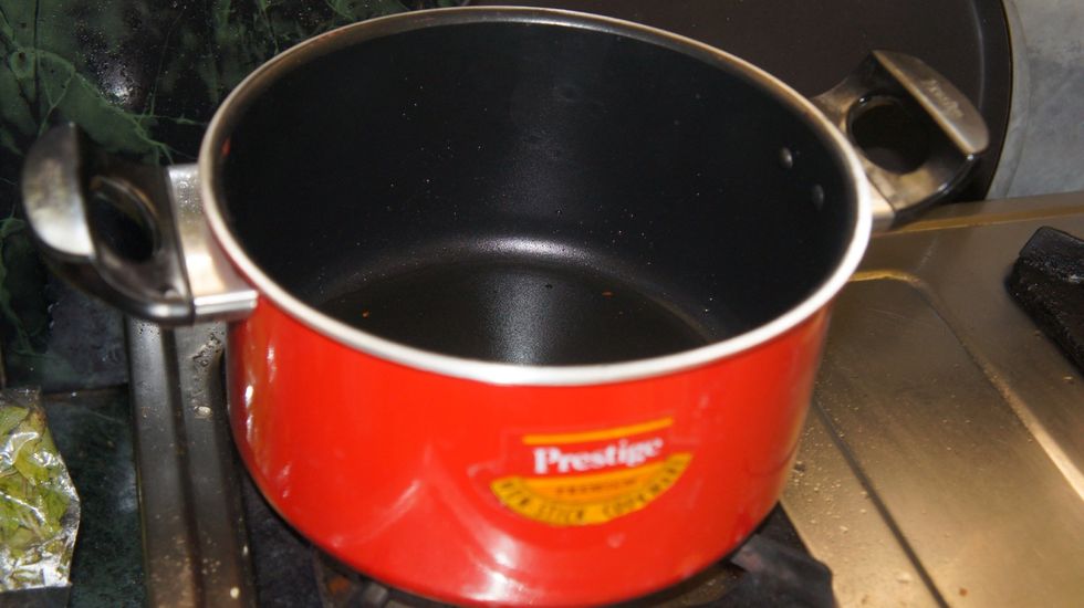 Take a non stick pan