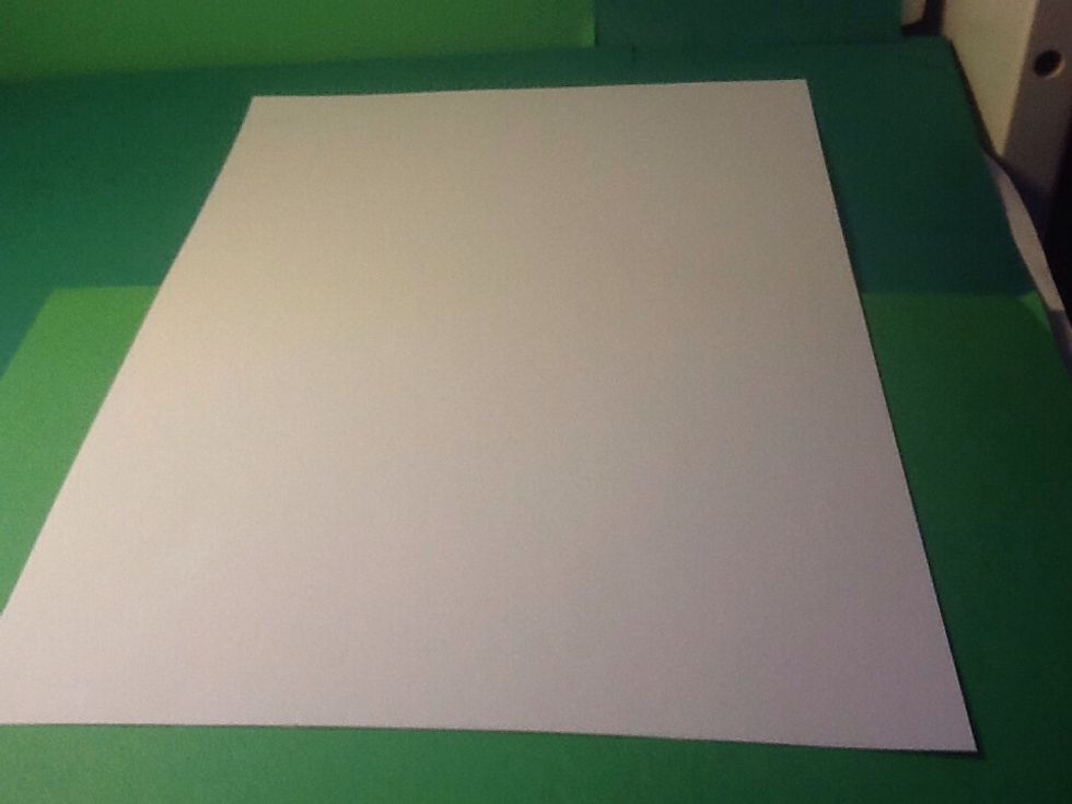 Take a pice of paper (I am using A4 but you can use any size of paper)