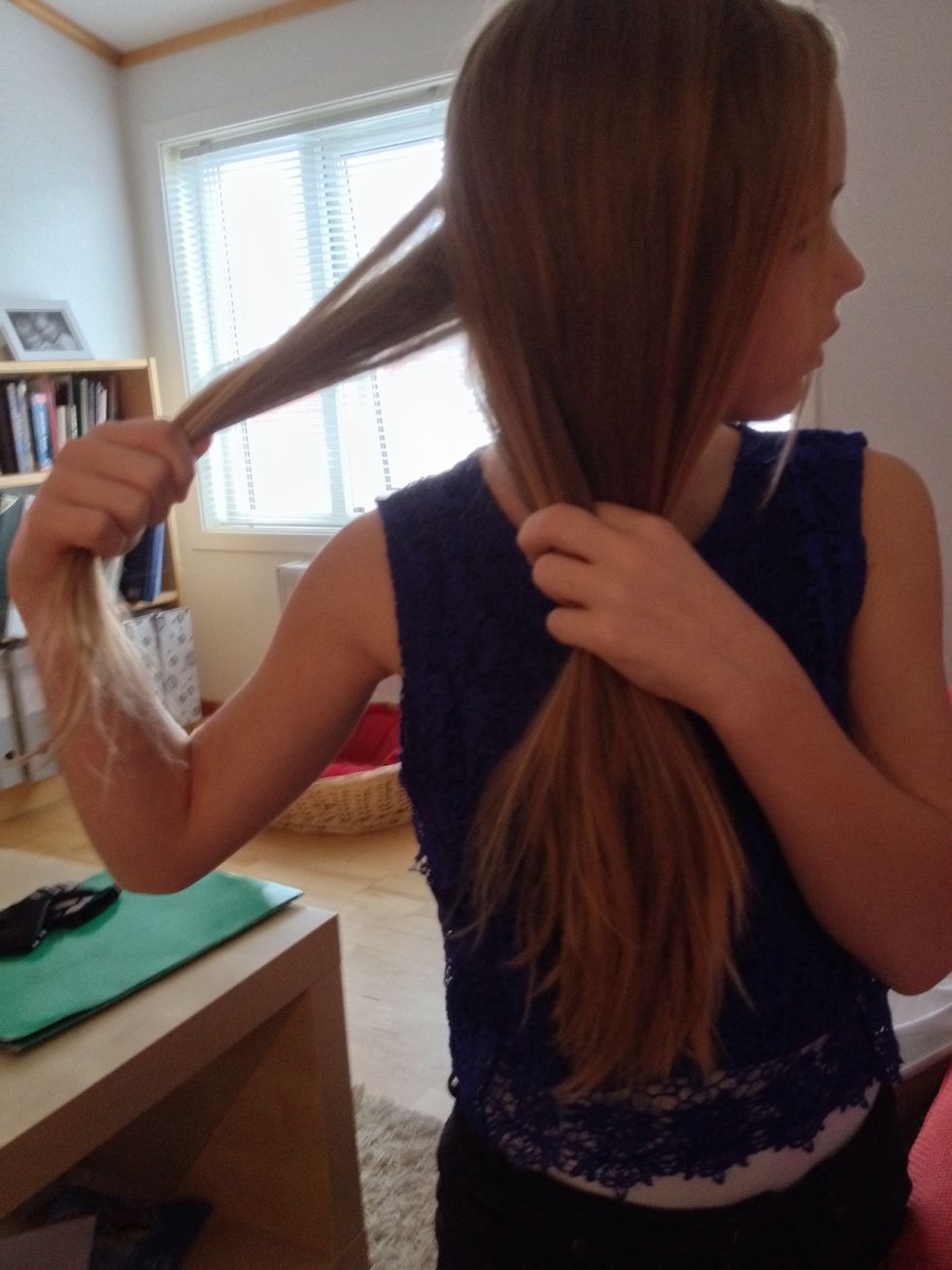 Take a piece of one of the sections.