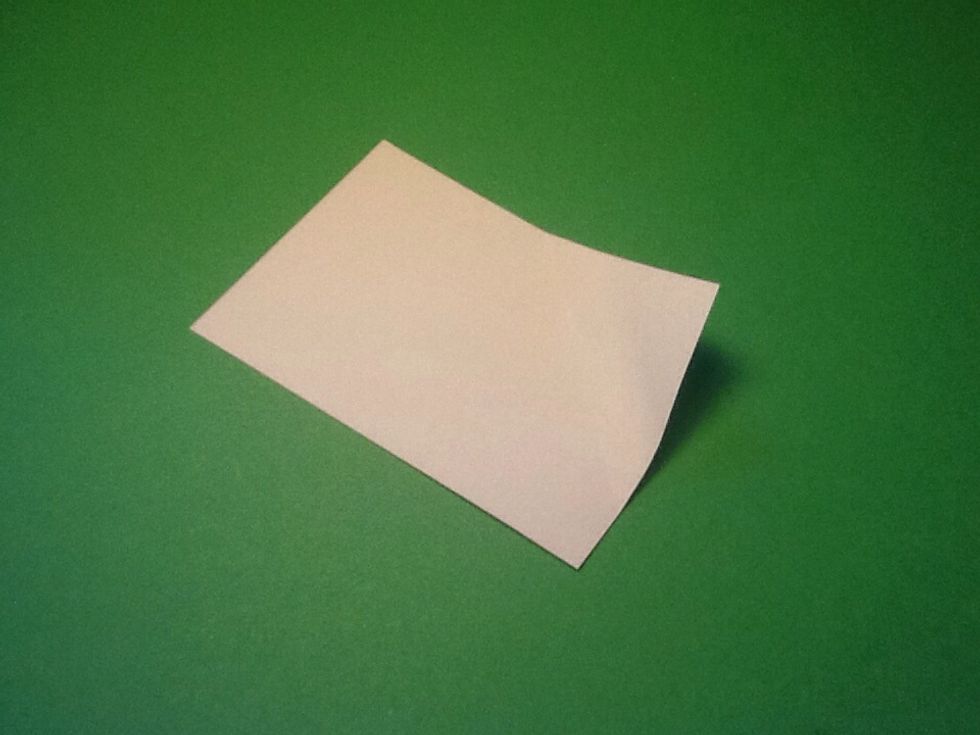 Take a piece of paper (A4 is easiest )