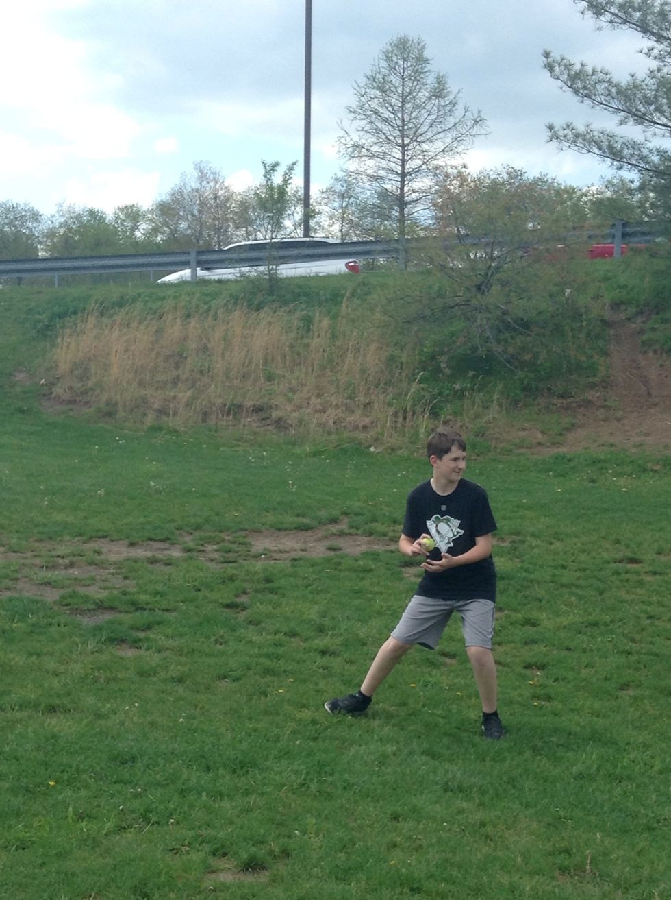 Take a shuffle to the base you are throwing to