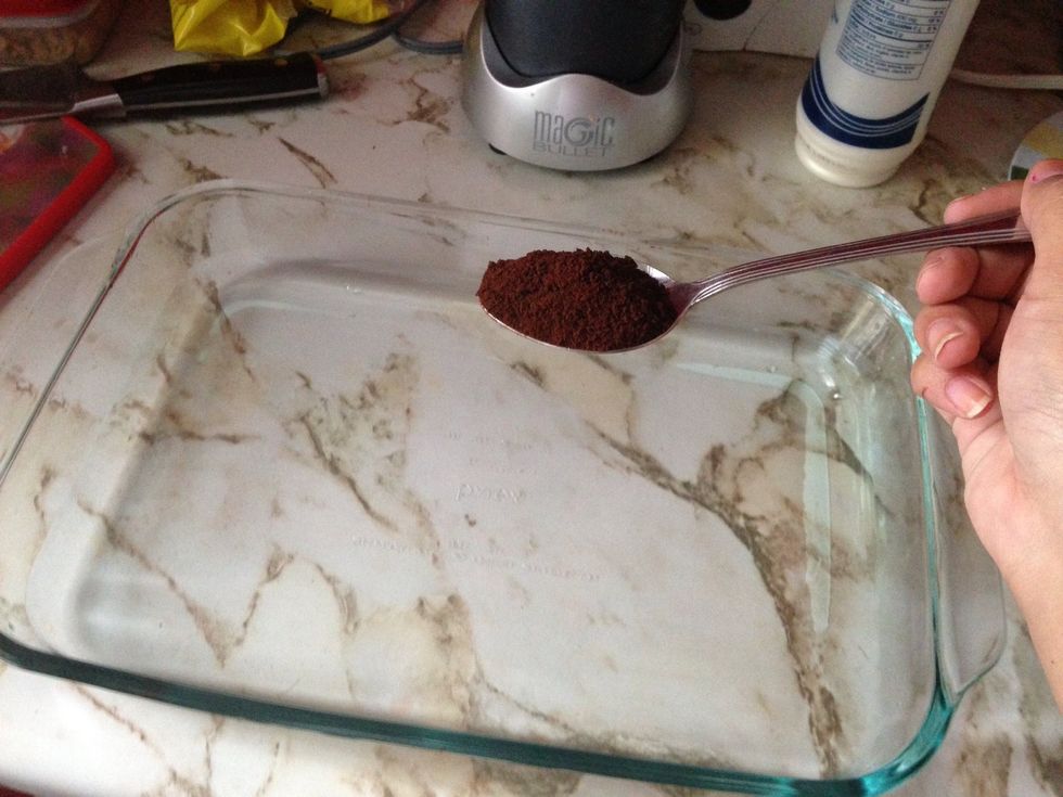 Take a spoon and put the coffee in the bowl ,you can put as many coffee as you want at how to dark you want you're paper too be\u2615\ud83c\udf76