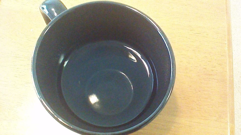 take about a cup of water and heat it up in the microwave. we don't need boiling water not warm but need hot water. I heated this for 1:30 minutes in 900 watt microwave.