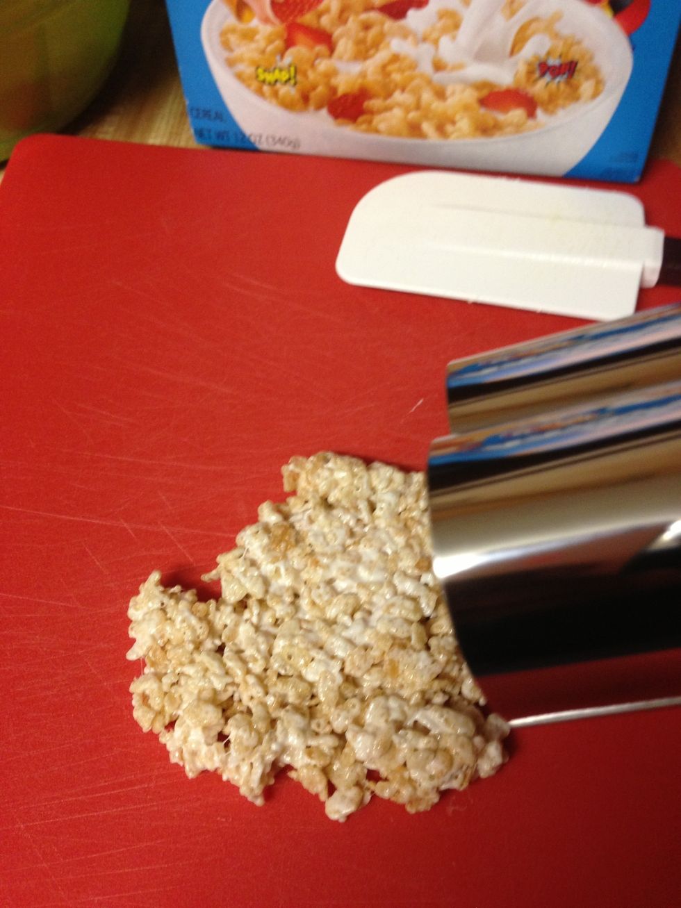 Take any shaped cookie cutter and...