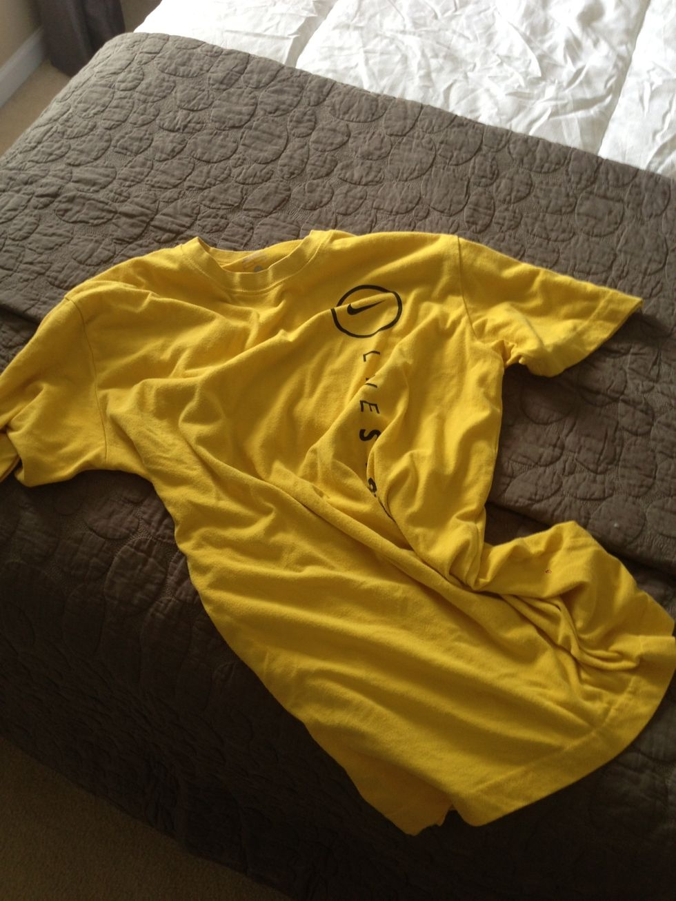 Take any T-shirt you wanna fold