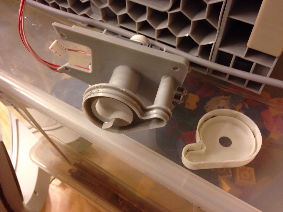 Take apart a pump. Clean and take back again.