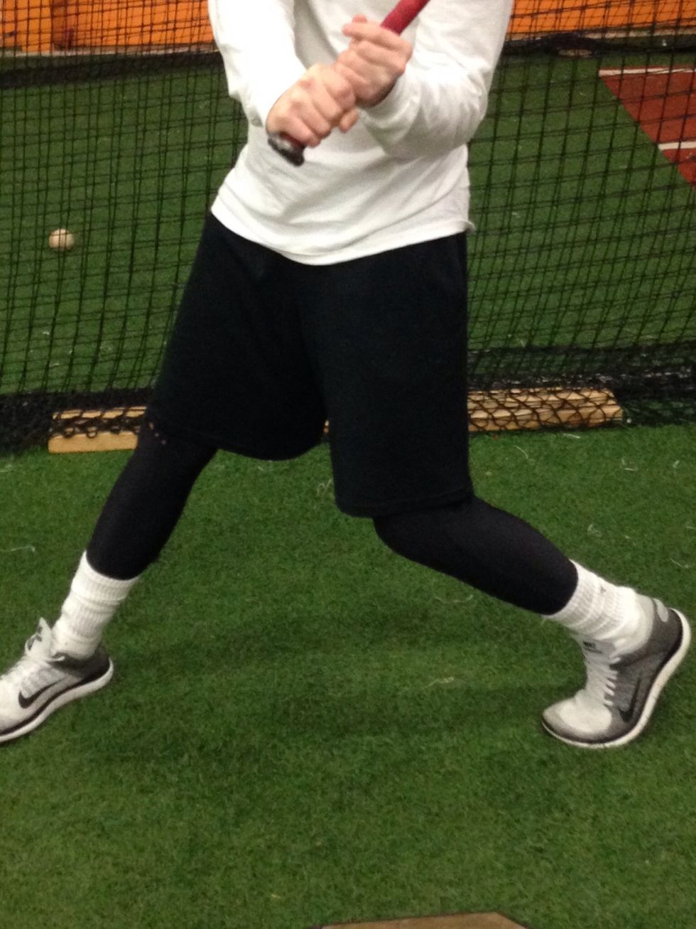 Take back foot and squish the bug.