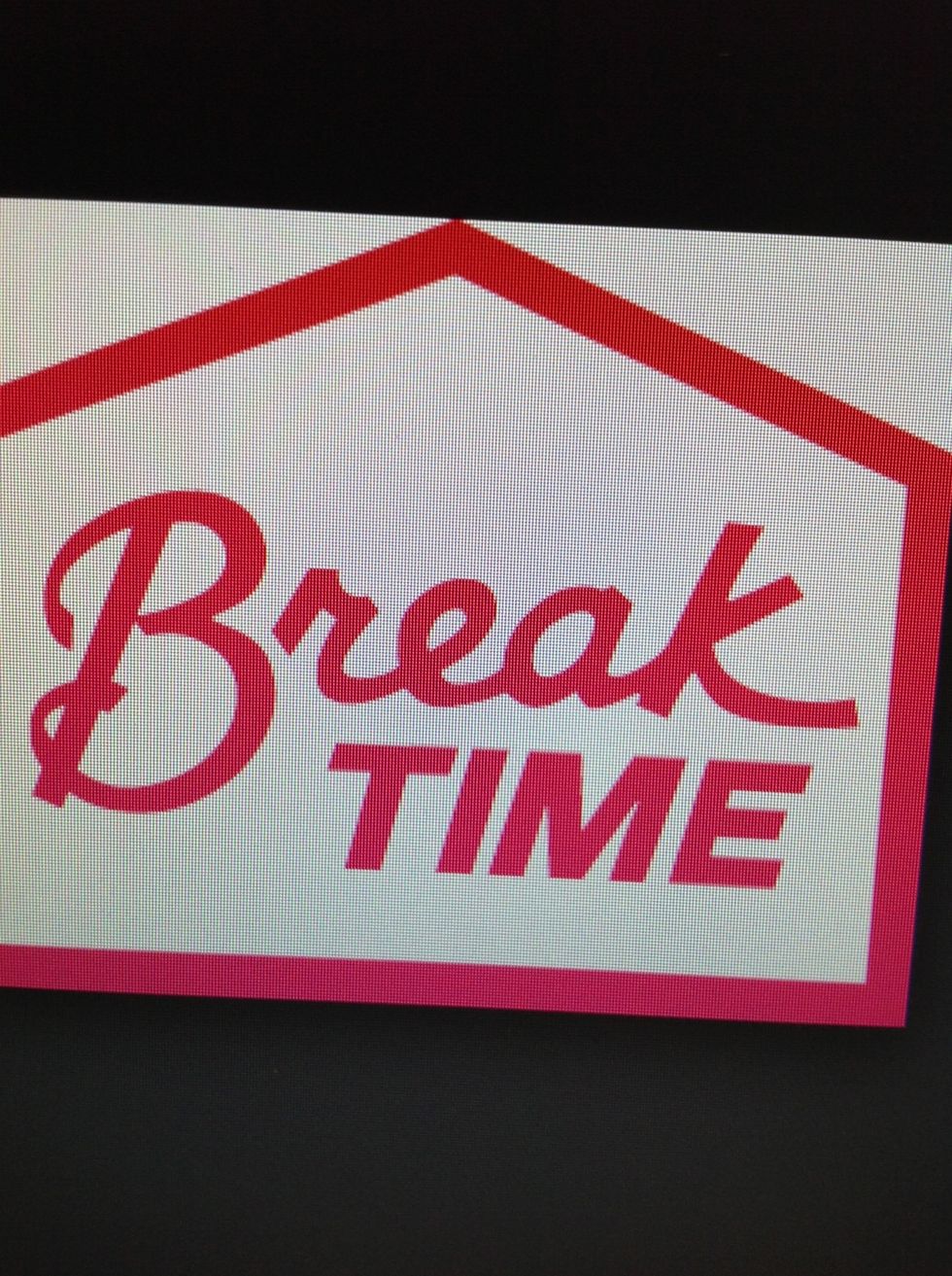 Take breaks to help keep your brain fresh and focused!