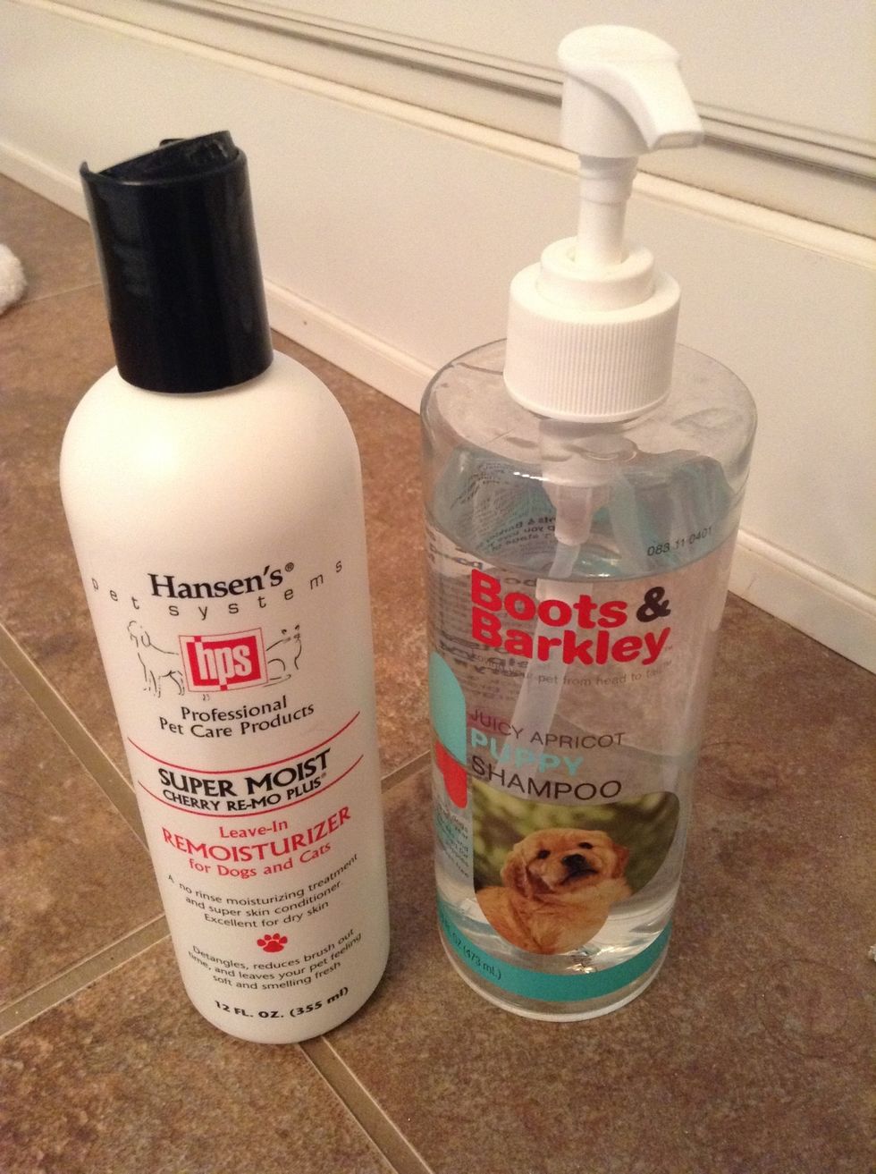 Take care of your pet! Give her a bath when she needs it. (Try at least once or twice a month.) You also need to brush her when she needs it too. Make sure her grooming schedule fits her traits.