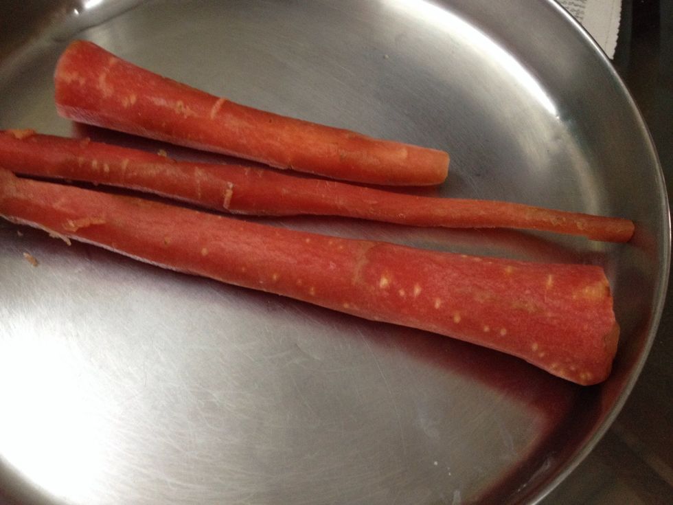 Take carrots if we grate them it should become 4 cups.