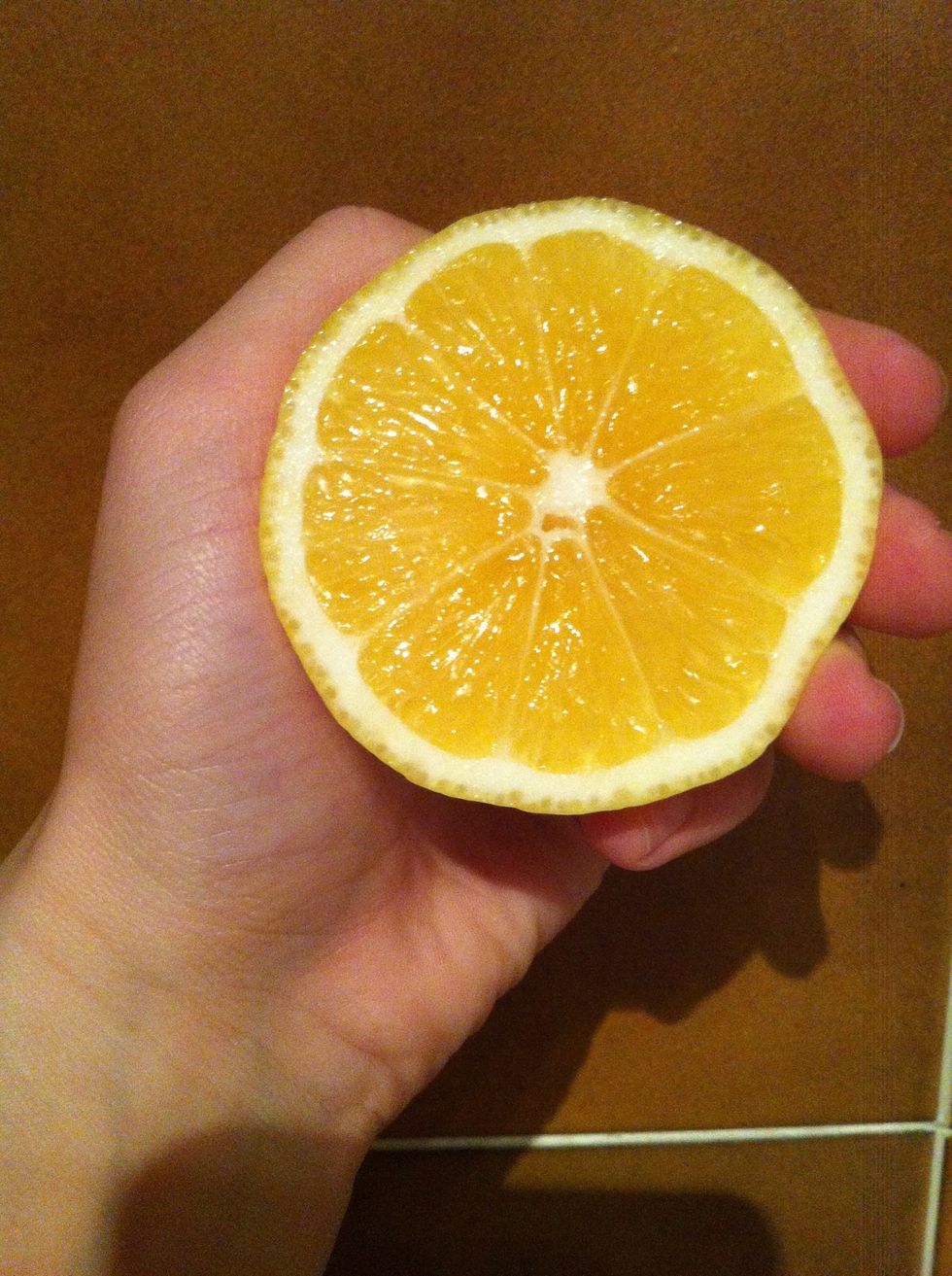 Take half a lemon \ud83c\udf4b\ud83c\udf4b\ud83c\udf4b