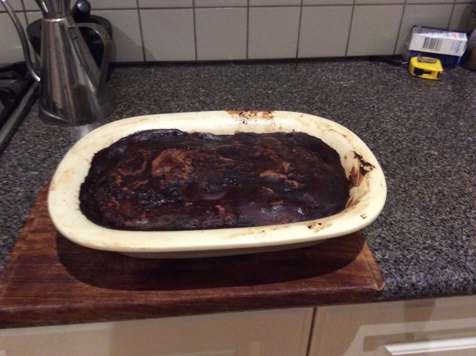 Take it out of the oven