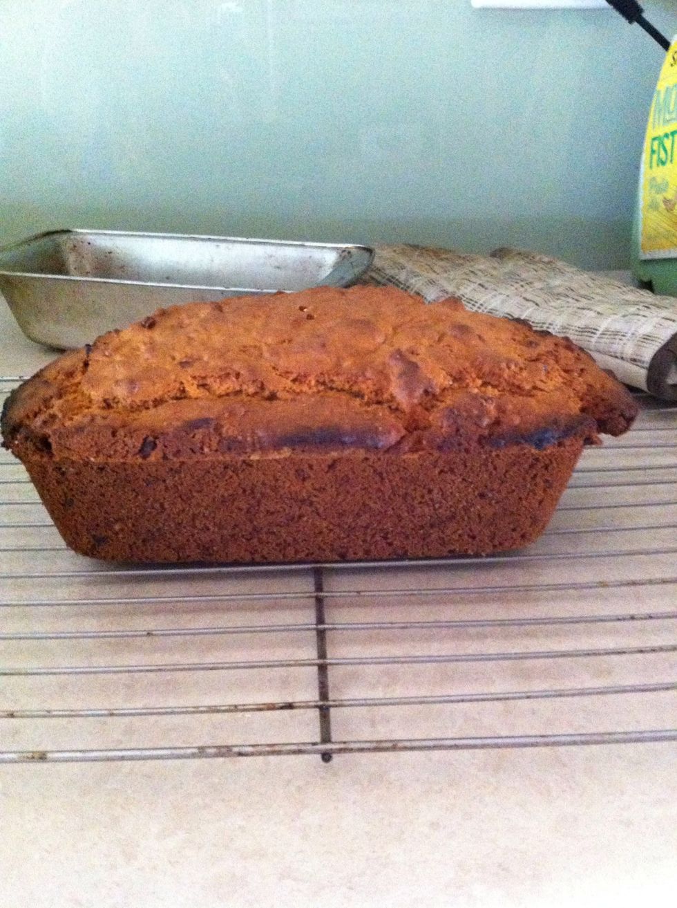 Take it out of the pan and cool on a wire rack