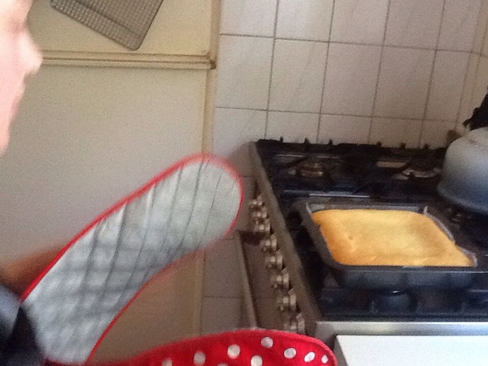 Take mixture out after 20 mins