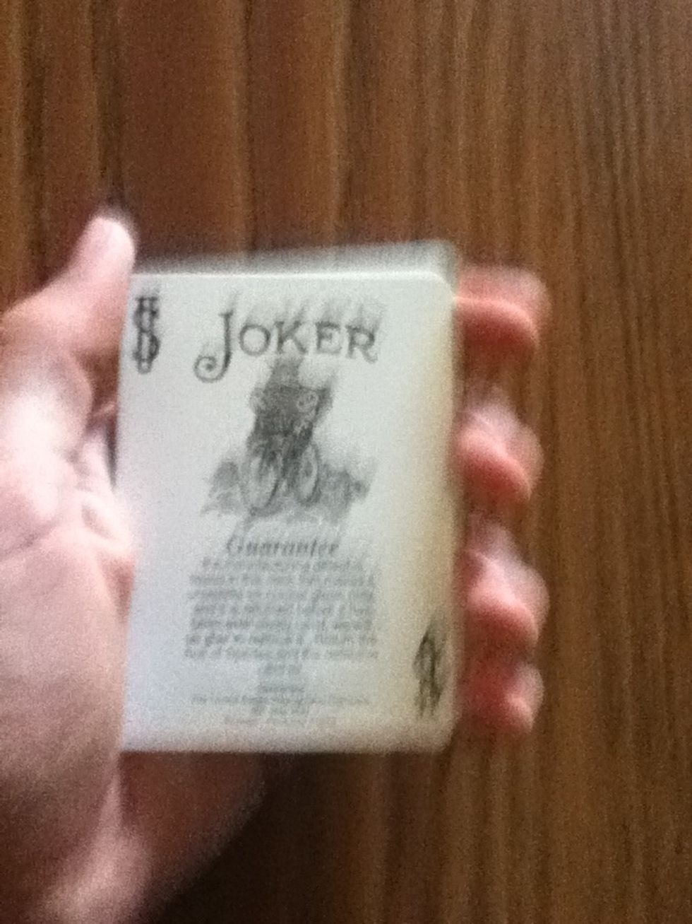 Take off all the card above the first joker.