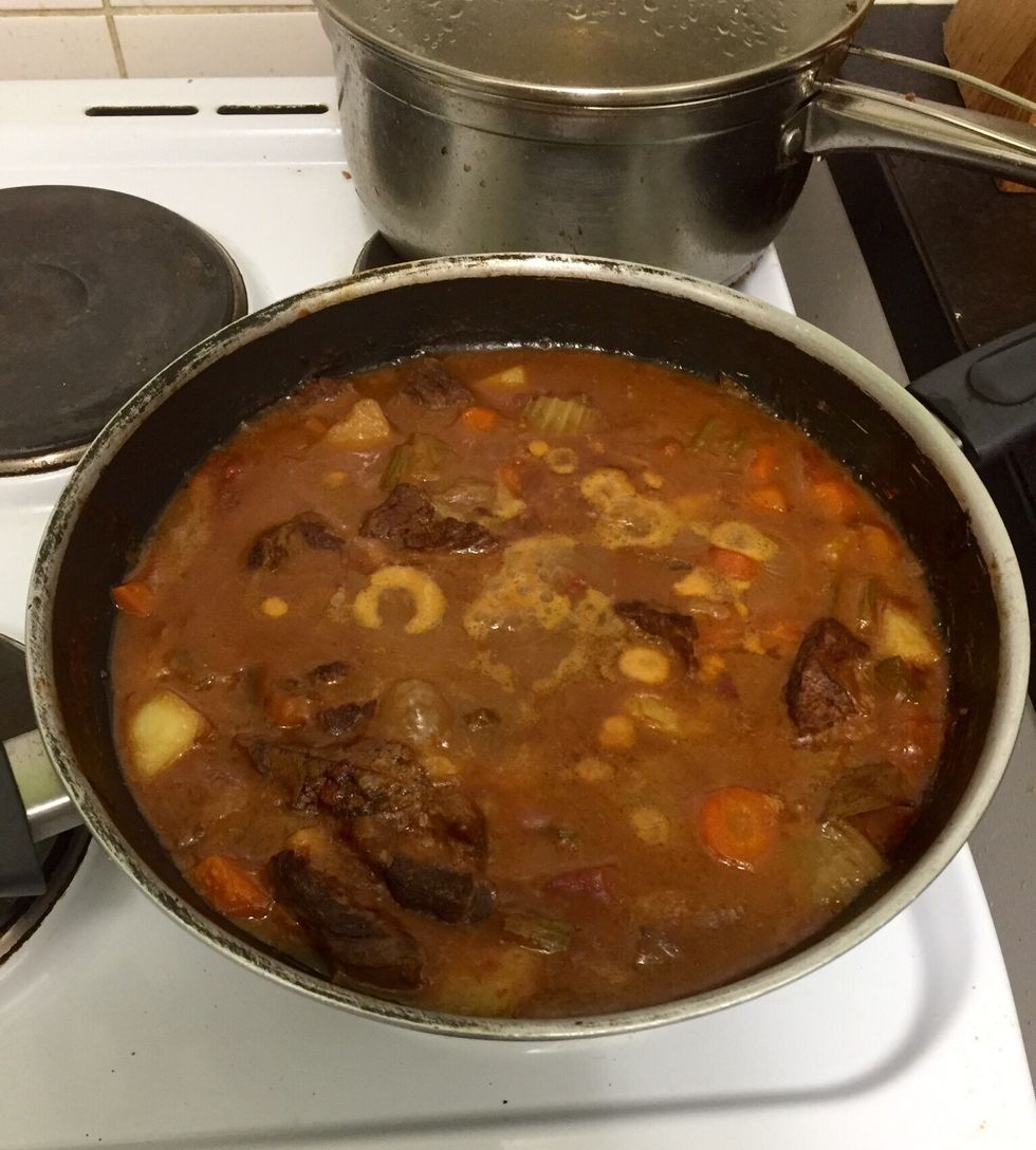 Take off the lid the last half and hour