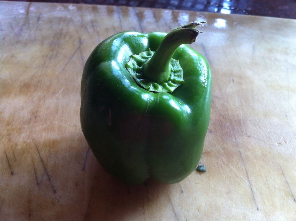 take one big capsicum