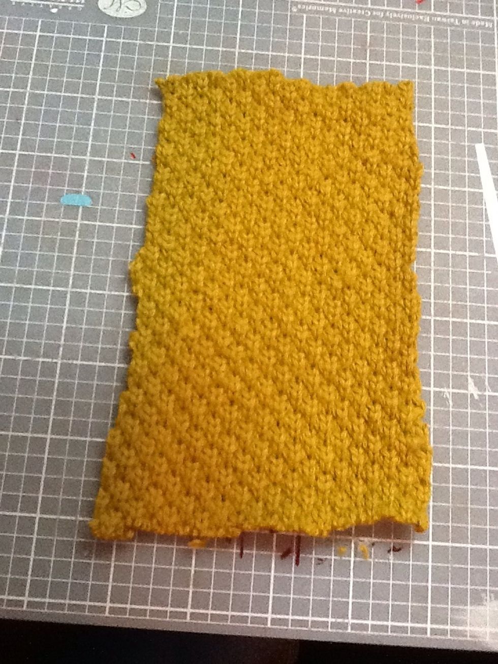 Take one cut roll and measure out your fabric, cut the fabric to fit.