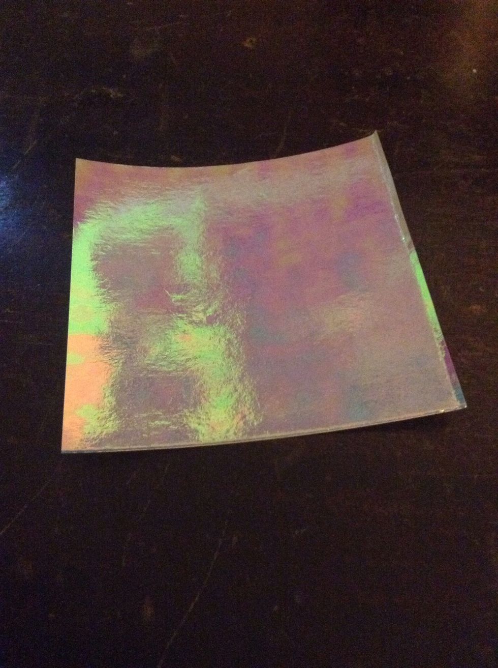 Take one of the squares.