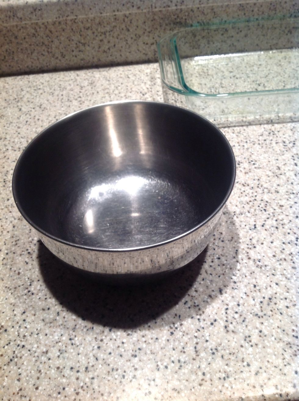 Take out a large bowl.