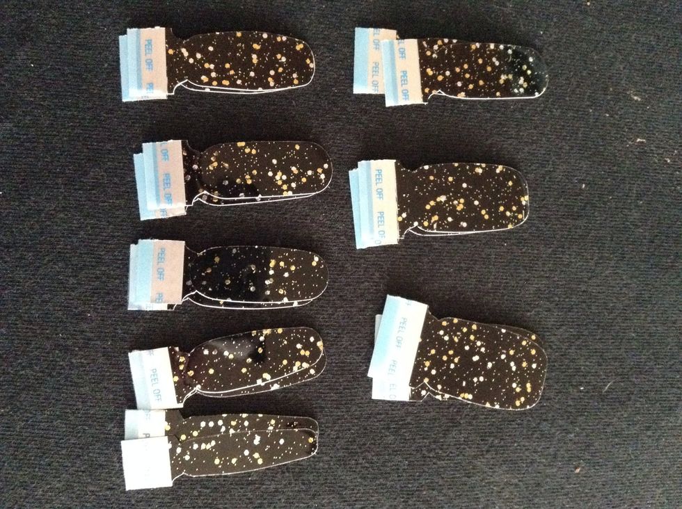 Take out all of the strips.
