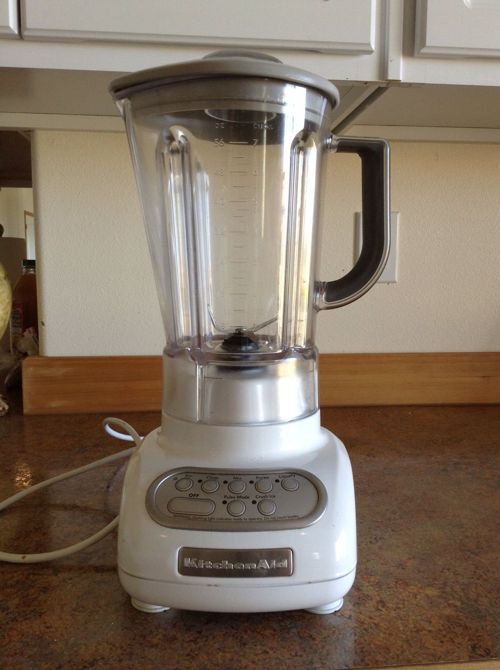 Take out blender.