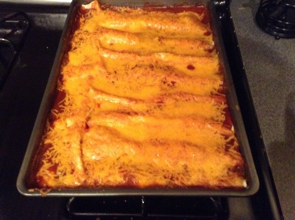 Take out for 5 minutes and serve