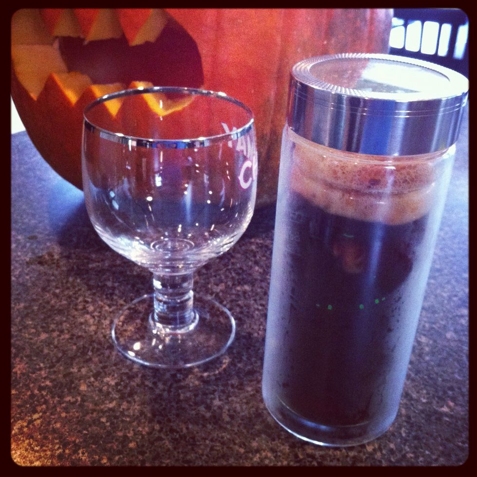 Take out of fridge after 10 minutes.