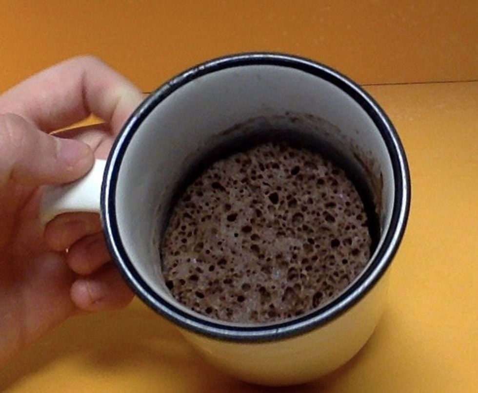 Take out of microwave and let cool.