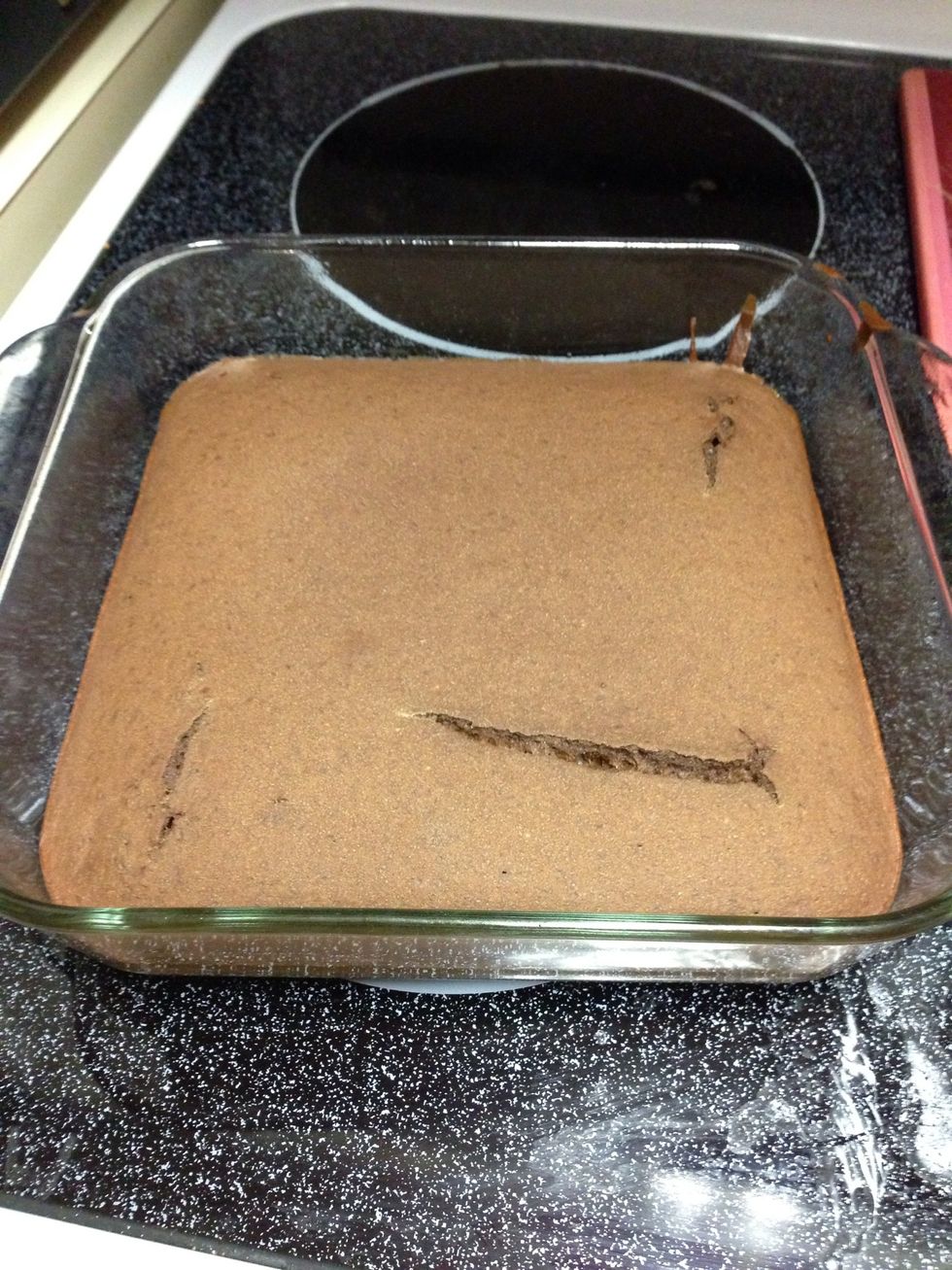 Take out of oven and check for readiness!