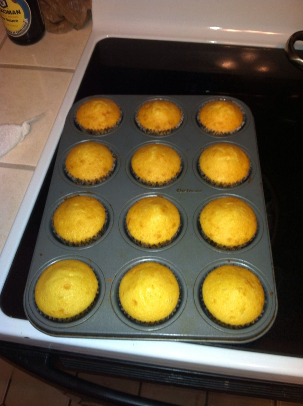 Take out of oven and let cool