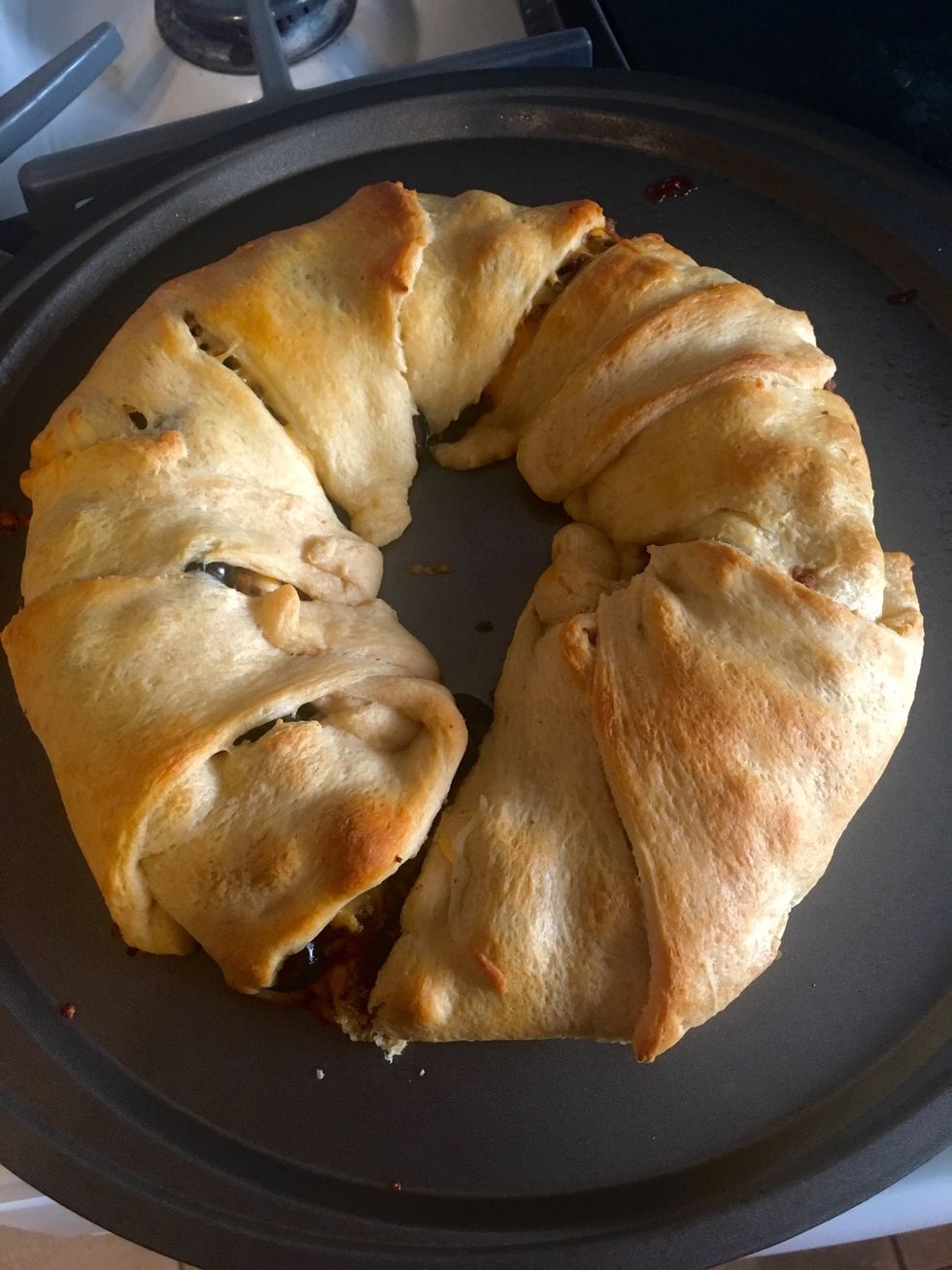 Take out of oven to cool!