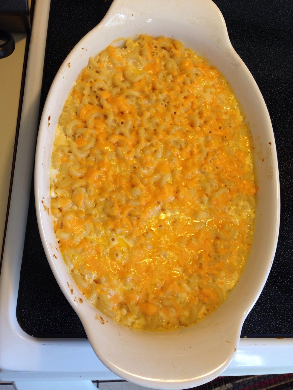 Take out of oven within twenty minutes! The object here is to cook the eggs!