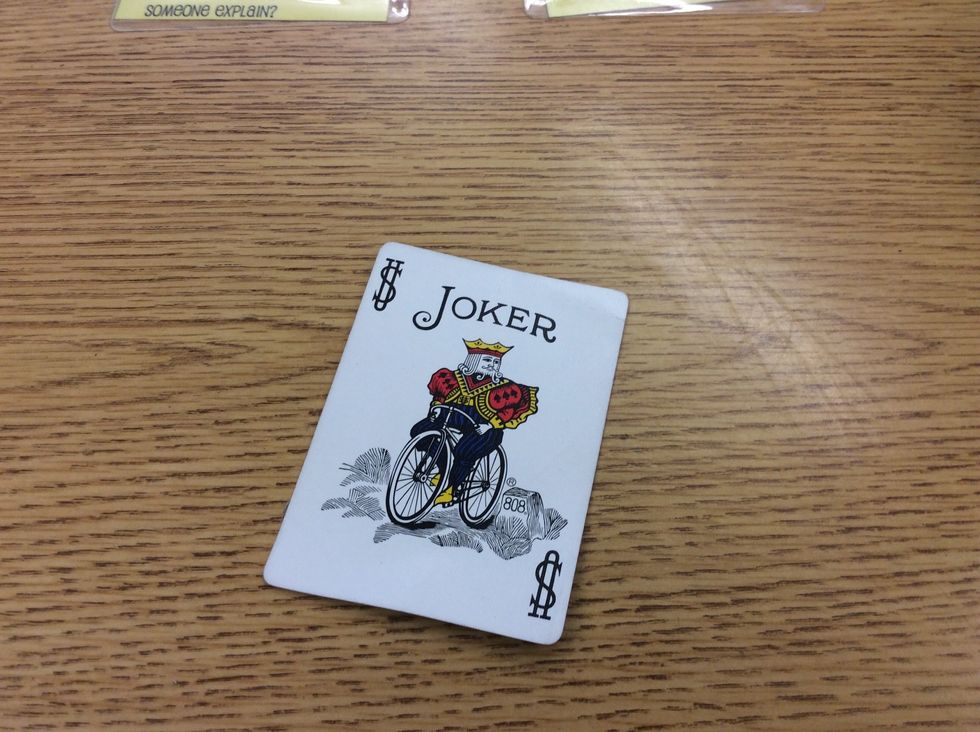 take out the jokers first