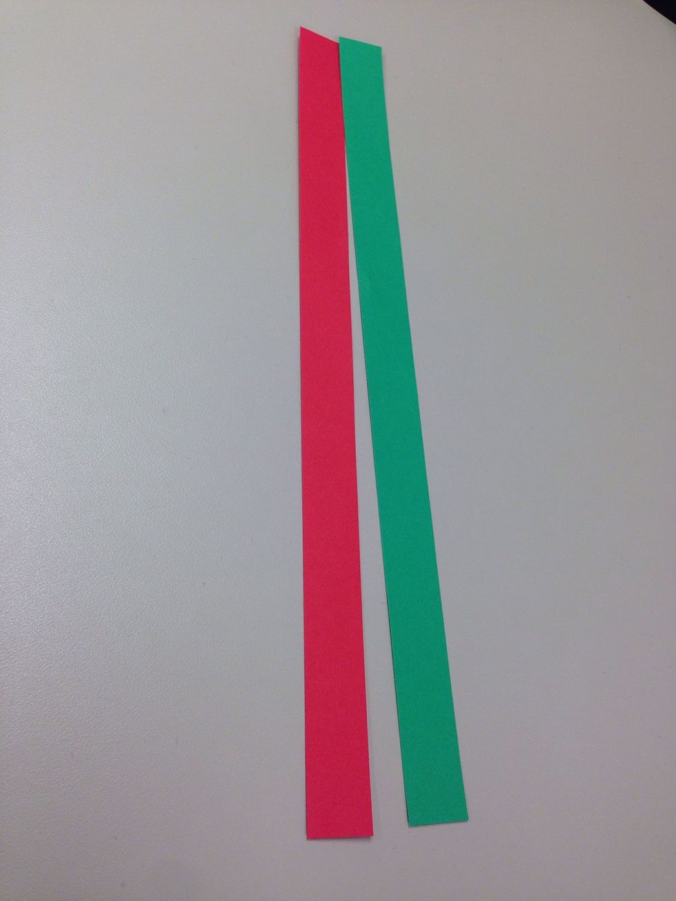 Take paper strips like this