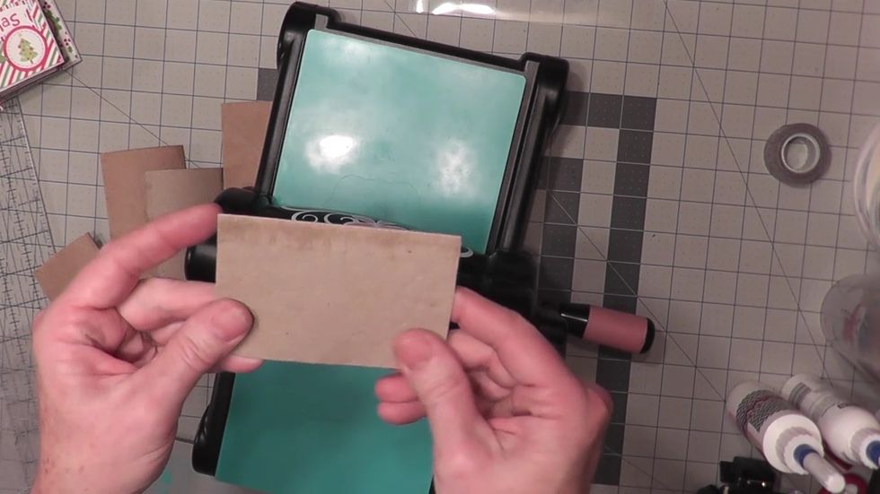 Take seven empty toilet paper tubes and make sure they are all the same size. Trim if necessary.