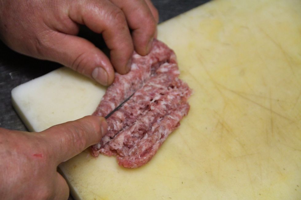 Take skin off your sausage