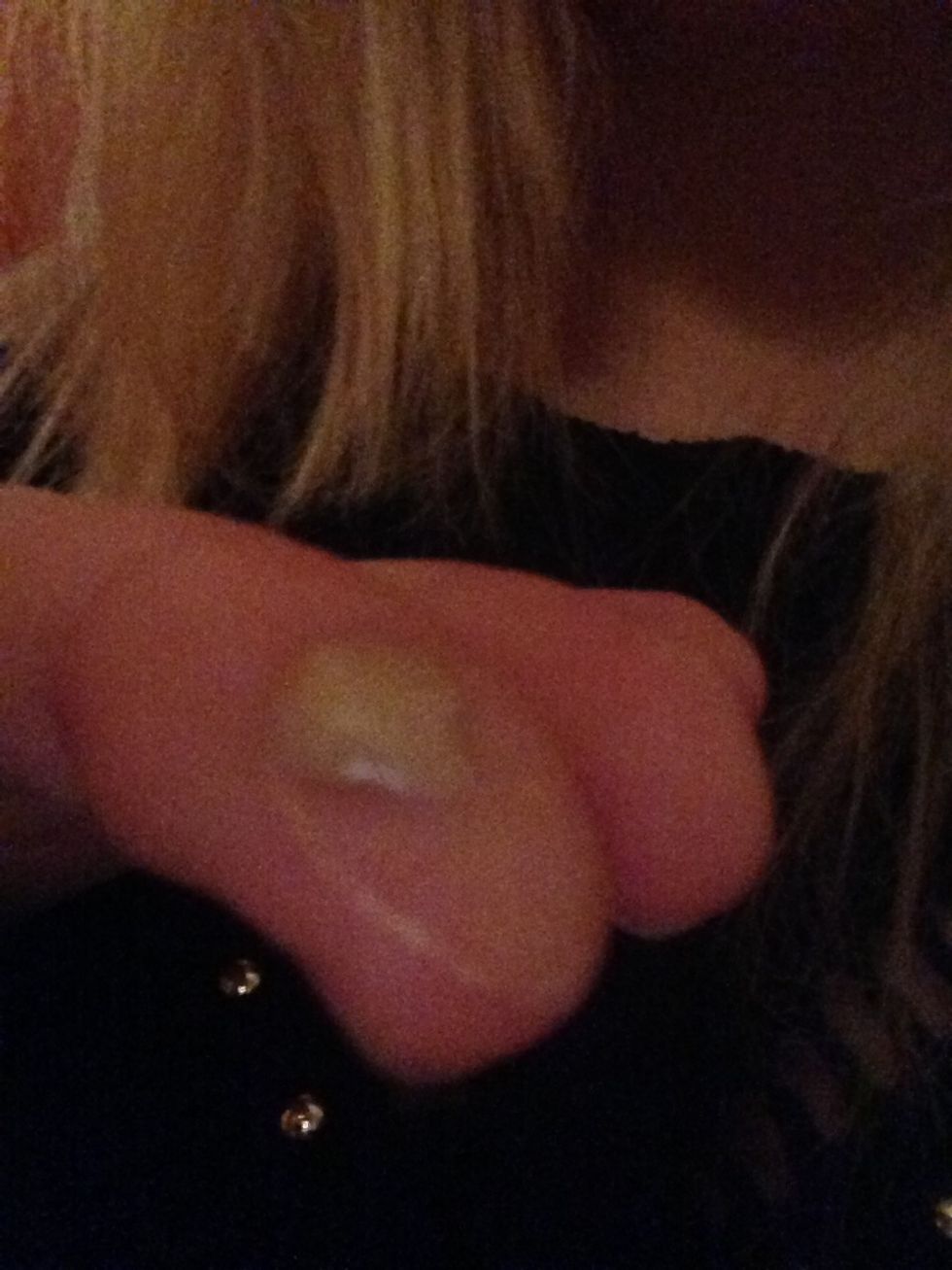 take some on your fingers