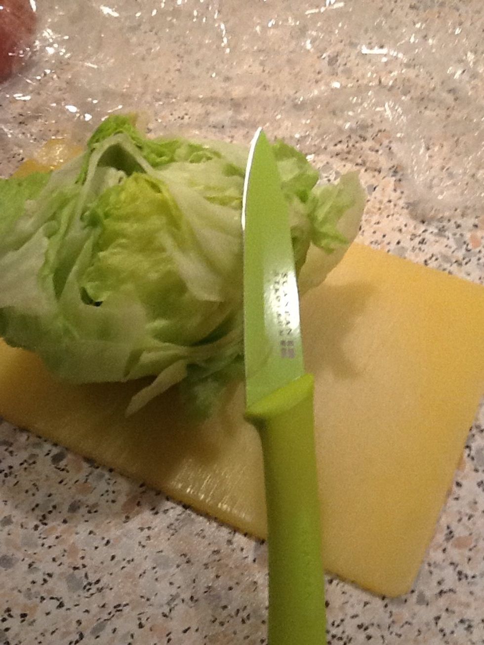 Take some salat and a knife. ;)