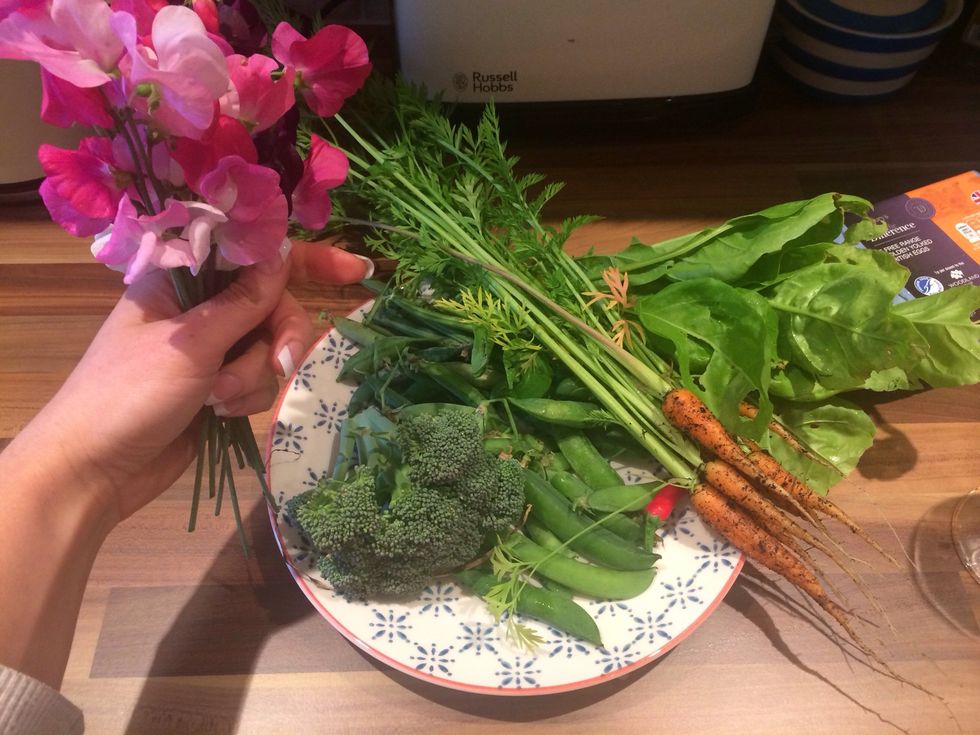 Take some veg from your garden or fridge!