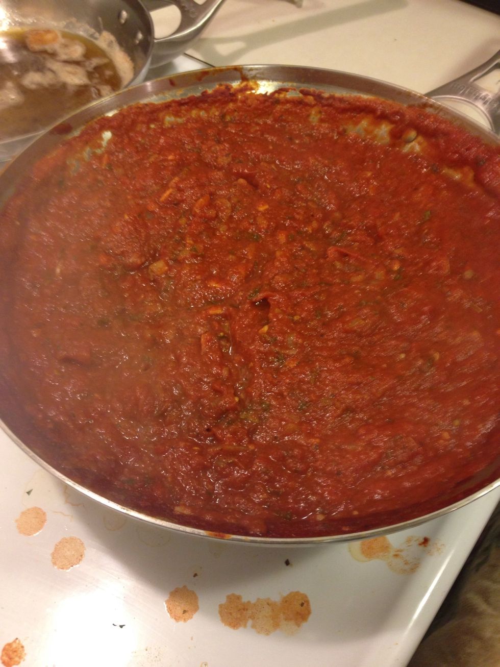 Take that beautiful sauce