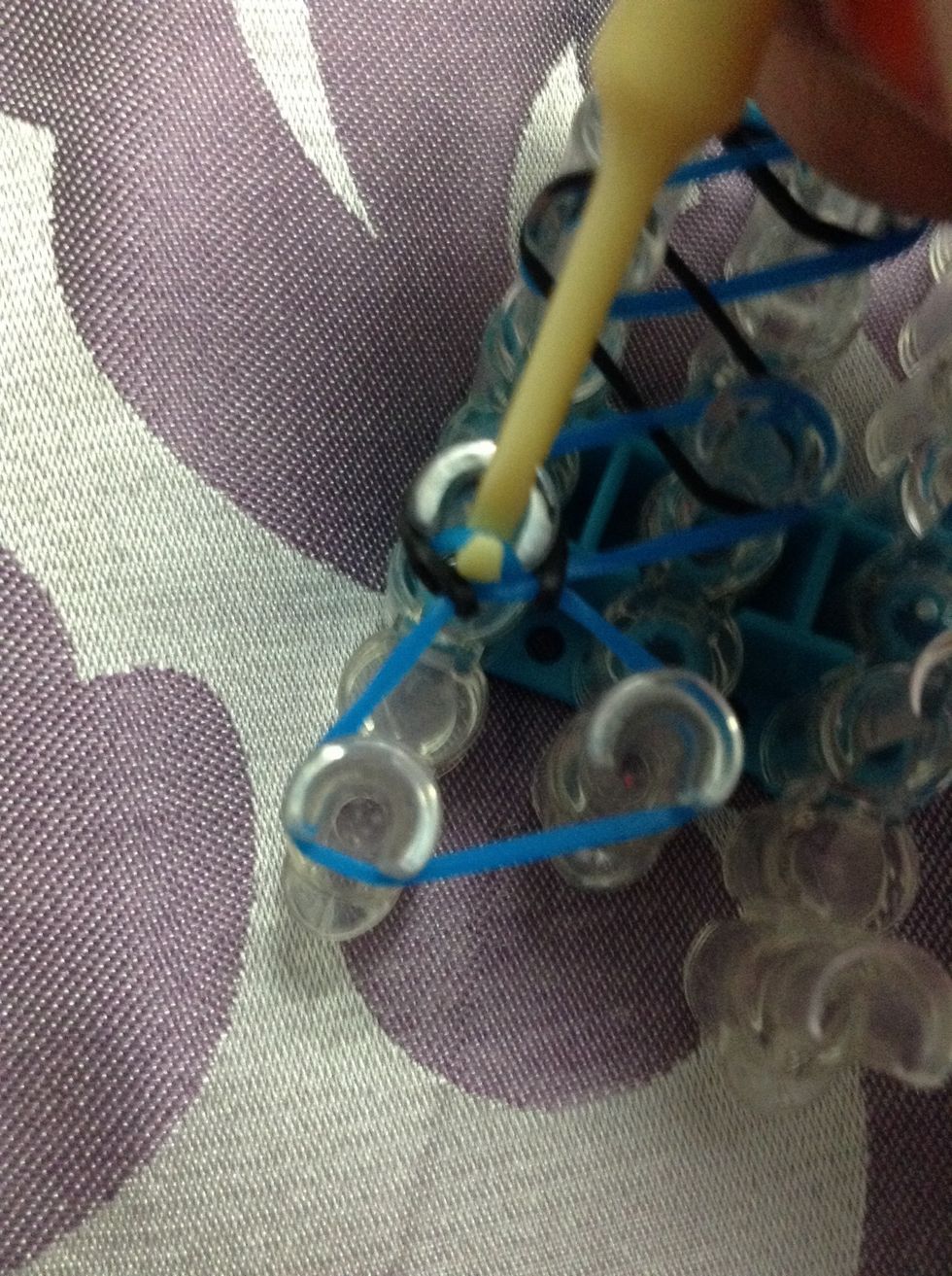 Take the (blue) elastic