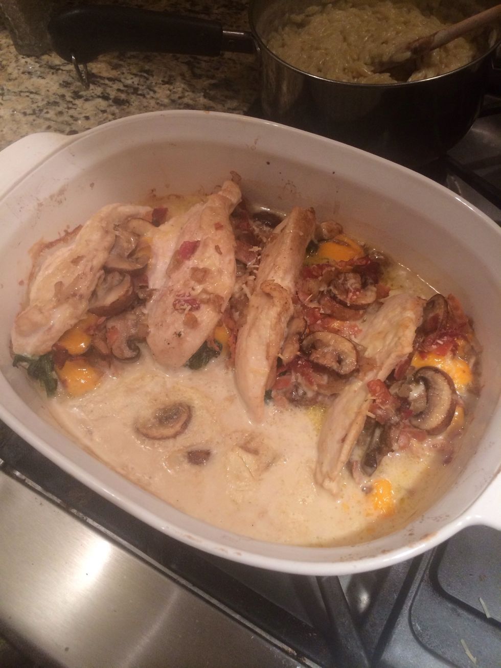 Take the chicken out