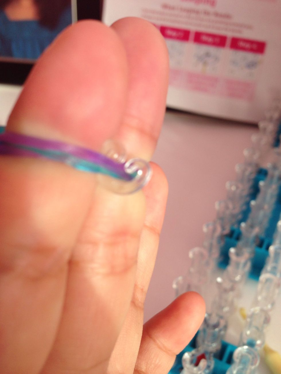 Take the clip and put it in between.