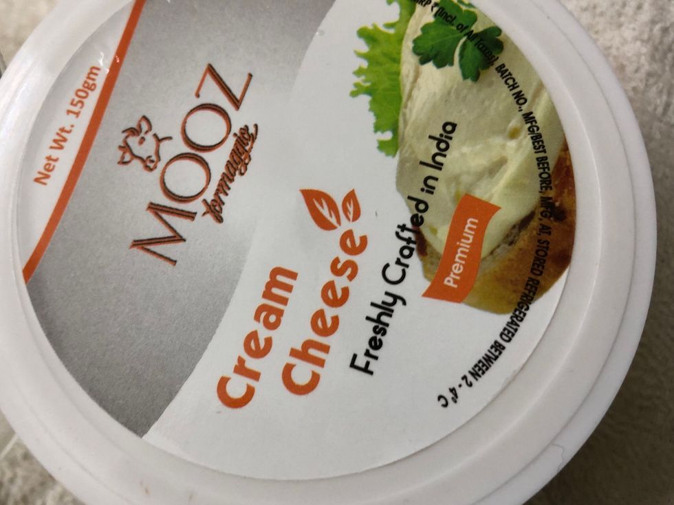 Take the cream cheese